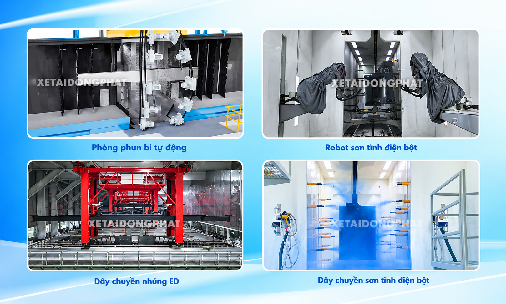 Dây chuyền sơn công nghiệp tự động