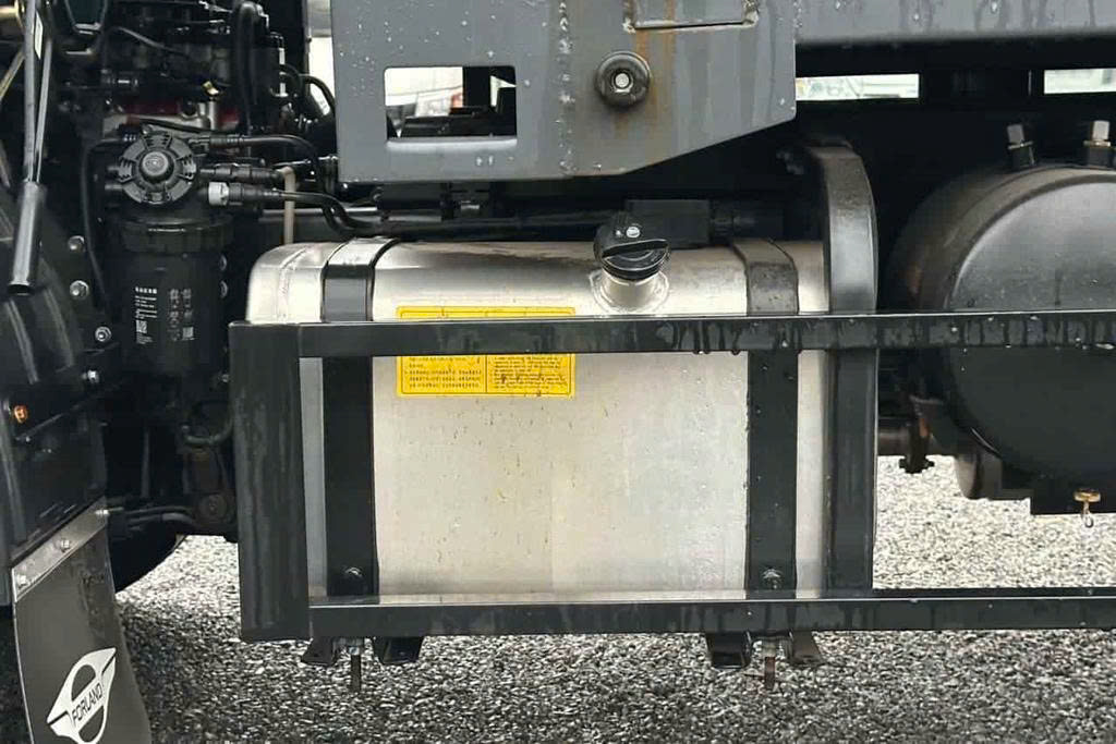 bình dầu xe ben 45 tấn