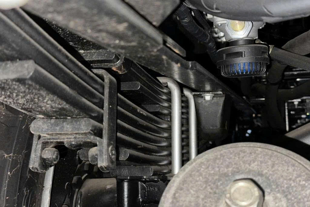 nhíp sau xe ben 45 tấn