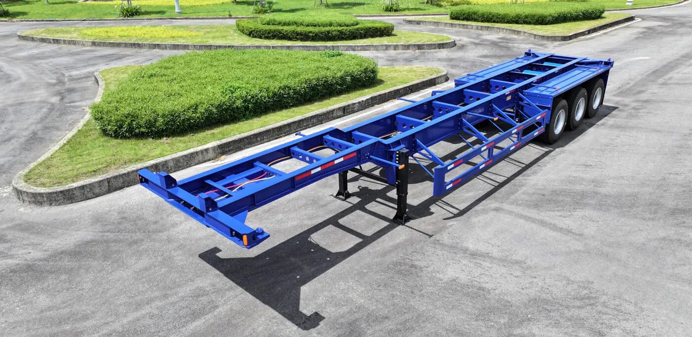 SMRM Xương cổ cò 3 trục 40 feet 4 khóa - Trục Fengbao