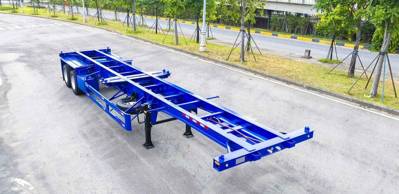 SMRM Xương 2 trục 40 feet 8 khóa - Trục Fengbao