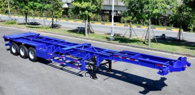 Sơ mi rơ moóc Xương Thaco Trailers 45′ 3 trục 12 khóa (14,3m)