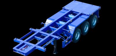 Sơ mi rơ moóc Xương Thaco Trailers 20′ 3 trục 8 khóa