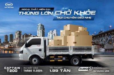 Giá xe tải CAPTAIN T200 năm 2025 - Liên hệ ngay Đông Phát