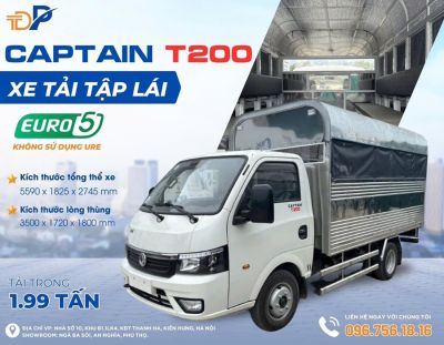 Xe tập lái CAPTAIN T200: Giải pháp tối ưu cho trung tâm đào tạo lái xe