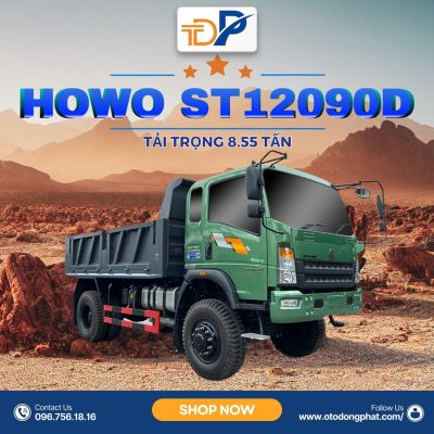 Giá xe ben HOWO ST12090D trên thị trường