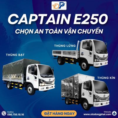 Mua xe tải CAPTAIN ở Phú Thọ Giá Tốt Tại Đông Phát