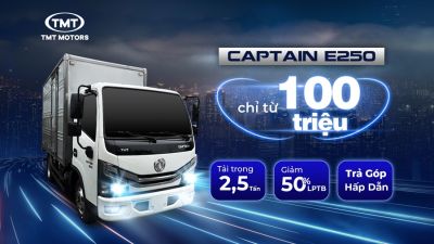 Khám Phá Xe Tải CAPTAIN E250 - Tiên phong vận chuyển đô thị